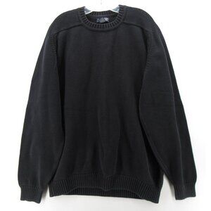 VINTAGE Lands End Sweater XL Tall Pullover 90s Chunky Knit USA Made
